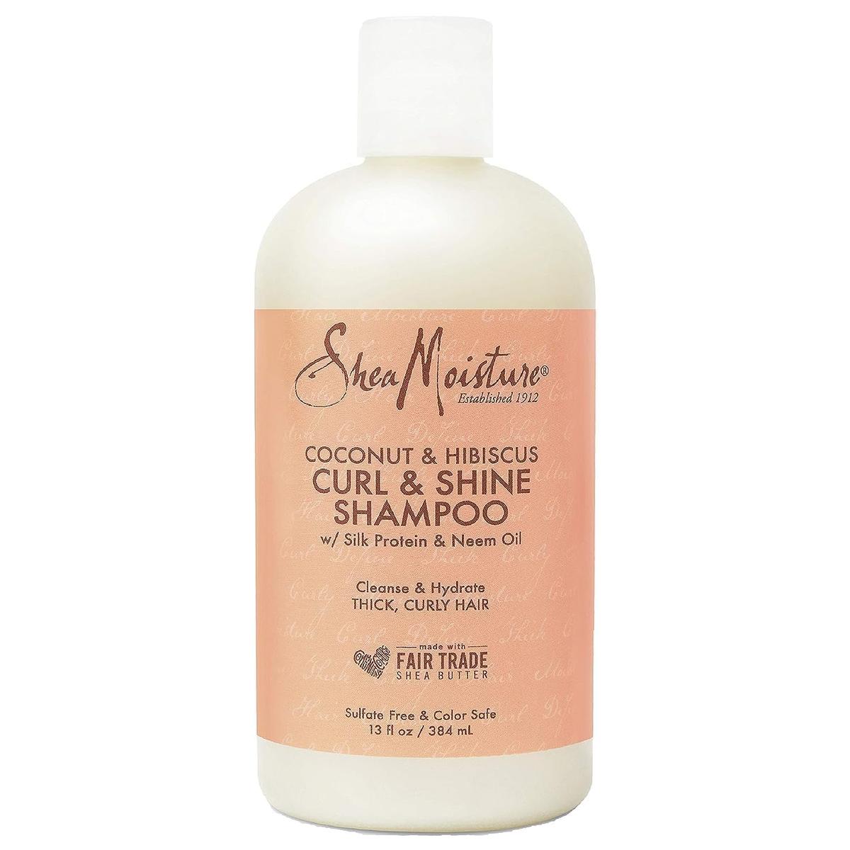 Shea Moisture Coconut & Hibiscus Curl & Shine Shampoo